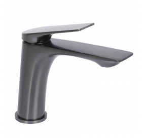 Смеситель для раковины Qtap Vlasta New Gunmetal Black PVD QTVLA270GMB45641