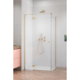Душова кабіна RADAWAY Garda Brushed Gold KDJ 120x70x195 10700120-99-01L+1070070-01-01