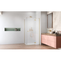 Душова кабіна RADAWAY Garda Brushed Gold KDJ 120x70x195 10700120-99-01R+1070070-01-01