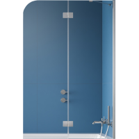 Шторка на ванну Radaway Garda Chrome PND II 1200Lx1500 прозоре 10720120-01-01L