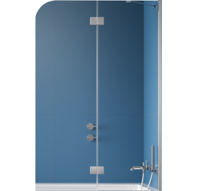 Шторка на ванну Radaway Garda Chrome PND II 1200Lx1500 прозоре 10720120-01-01L