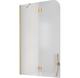 Шторка на ванну Radaway Garda Brushed Gold PND II 1000Lx1500 прозоре 10720100-99-01L
