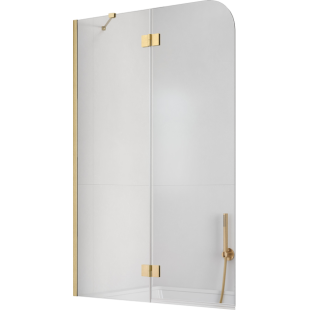 Шторка на ванну Radaway Garda Brushed Gold PND II 1200Rx1500 прозоре 10720120-99-01R