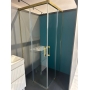 Душова кабіна Radaway Idea Gold KDD 1200x1200x2005 золото/прозоре 387064-09-01L+387064-09-01R