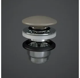 Донний клапан Rac Ceramics Click-Clack Feeling DUO000514A капучино матовий