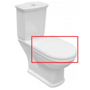 Сиденье для унитаза RAK Ceramics Washington YFG173A Duroplast Soft Close