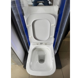 Інсталяція GEBERIT Duofix (458.103.00.1) з підвісним унітазом Rosa Praha rimless. (2628е)