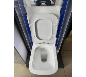 Инсталляция GEBERIT Duofix (458.103.00.1) c подвесным унитазом Rosa Praha rimless. (2628е)