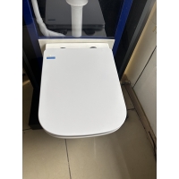 Сидіння для унітазу Rosa Praha матеріалу Duroplast, Soft Close R-2628E