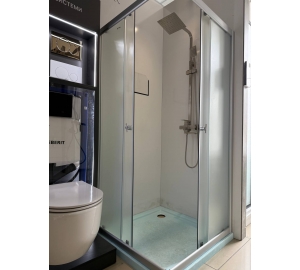 Душова кабіна Rozzy Jenori Velum 90x90, скло прозоре 4 мм 90RZ082