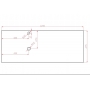 Комплект SANWEST GROUP Вельма 120 графіт (тумба + LED дзеркало +пенал), 1762050603