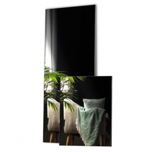 Зеркало Studio Glass BELFAST с ножкой Ш600хВ1600 мм., 4 мм, цвет черный,