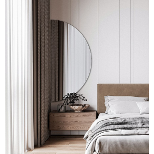 Дзеркало Studio Glass MOON Ш750хВ1500 мм., 4 мм, кріп. універс., підс. тепло біла, вим. підс. сенсорний розміщення індивід.,
