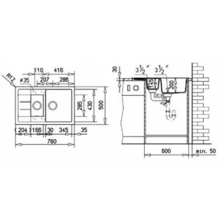 Кухонна мийка Teka ASTRAL 60 B-TG 40143572