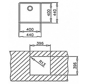 Кухонна мийка Teka BE LINEA RS15 40.40 115000007