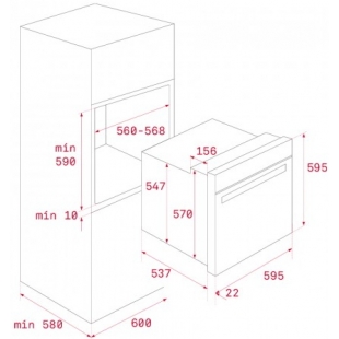 Электрический духовой шкаф Teka HBB 720 41560200