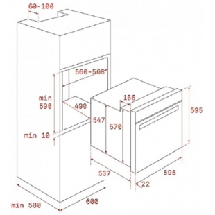 Электрический духовой шкаф Teka HRB 6100 AT 111010006