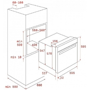 Электрический духовой шкаф Teka HRB 6300 ATS 111010011