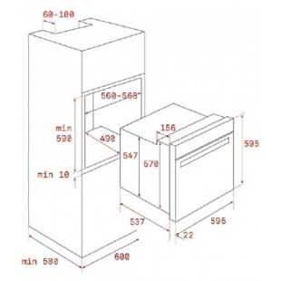 Электрический духовой шкаф Teka HRB 6400 VN 111010017