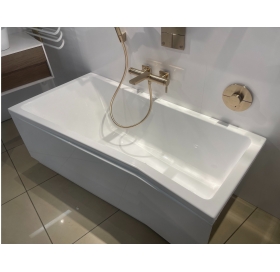 Асиметрична ванна BEHAPPY II 150x75 R з панеллю C991000000U+CZ99100A00U+B2120000..