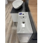 Шафка для раковини Cersanit LARGA 50x22, біла S932-110-DSM+Раковина Cersanit LARGA 50х22см, меблева біла EW K677-005, S932-110-DSM+K677-005