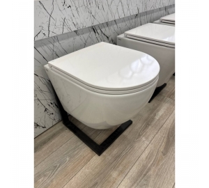 Комплект: Інсталяційна система GROHE Rapid SL 4в1 з клавішею Arena Cosmopolitan, 38929000 + Унітаз підвісний VENTA FOKUS Tornado 3.0 безободковий з дюропластом soft-close 92868
