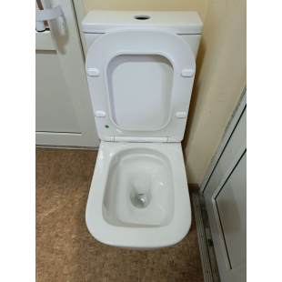 Унітаз компакт VENTA List FT Tornado із сидінням дюропласт soft-close, 110991