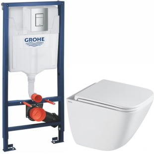 Инсталляционная система Grohe Rapid SL 38772001 c унитазом VENTA LIST Tornado 3.0 94362 