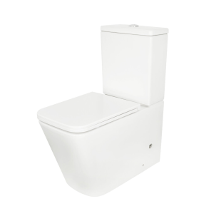 Унітаз компакт VENTA SAPPO Rimless із сидінням дюропласт soft-close, 94898