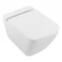 Унитаз подвесной безободковый Villeroy & Boch Finion с покрытием Ceramic Plus 4664R0R1 + Сиденье