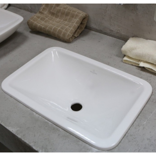 Умивальник врізний в стільницю прямокутний VILLEROY & BOCH LOOP & FRIENDS 60х40 см 61450001