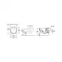 Унитаз подвесной Villeroy & Boch Avento 5656RS01 SlimSeat Soft-closing