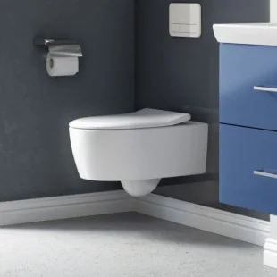 Унитаз подвесной Villeroy & Boch Avento 5656RS01 SlimSeat Soft-closing