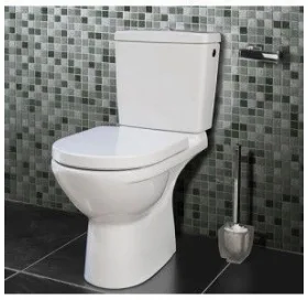 Унітаз для підлоги VILLEROY&BOCH O.Novo 5661T301 DUO з кришкою soft close 5661T301