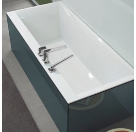 Ванна прямокутна VILLEROY&BOCH SQUARO 180*80см, в комплекті з ніжками, UBQ180SQR2V-01