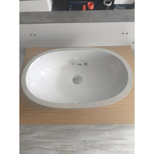 Умывальник овальный врезной под столешницу Villeroy & Boch O.Novo 58х37 см, белый альпийский (41625001) (Небольшое повреждение)