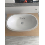 Умывальник овальный врезной под столешницу Villeroy & Boch O.Novo 58х37 см, белый альпийский (41625001) (Небольшое повреждение)