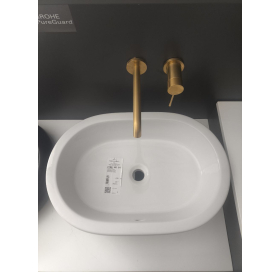 Умывальник овальный врезной в столешницу VILLEROY & BOCH ARCHITECTURA 61.5х41.5 см (41666001) (Сантехнический недолив)