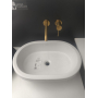 Умивальник овальний врізний в стільницю VILLEROY & BOCH ARCHITECTURA 61.5х41.5 см (41666001) (Сантехнічний недолив)