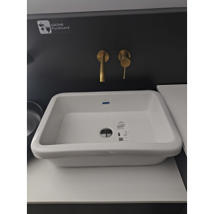 Умывальник врезной в столешницу прямоугольный VILLEROY & BOCH ARCHITECTURA 61.5х41.5 см (41676001) (Поврежденные борта)