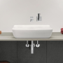 Умывальник на столешницу Villeroy & Boch Artis 58х38 см Titan Ceram (41725801) (Сантехнический недолив)