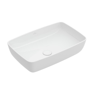 Умывальник на столешницу Villeroy & Boch Artis 58х38 см Titan Ceram (41725801) (Сантехнический недолив)