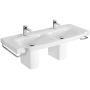 Раковина двойная Villeroy&Boch 5126 SENTIQUE 5126D1R2 130х52 см