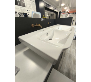 Раковина подвійна Villeroy&Boch 5126 SENTIQUE 5126D1R2 130х52 см