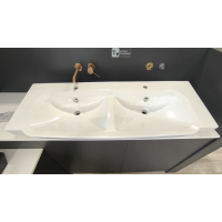 Раковина двойная Villeroy&Boch 5126 SENTIQUE 5126D1R2 130х52 см