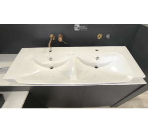 Раковина подвійна Villeroy&Boch 5126 SENTIQUE 5126D1R2 130х52 см
