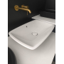 Умивальник на стільницю VILLEROY & BOCH LOOP & FRIENDS 58х38 см в комплекті з донним клапаном та підставкою (51540001) (Сантехнічний недолив)
