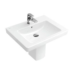 Умывальник подвесной Villeroy&Boch Subway 2.0, 60х47 см белый (71136001) (Небольшая царапина)