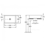 Прямоугольная раковина VILLEROY & BOCH ARCHITECTURA 41276001