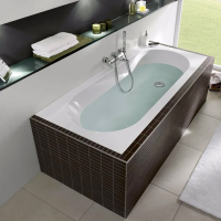 Ванна прямоугольная VILLEROY & BOCH Oberon (UBQ160OBE2V-01) 160х75 с ножками